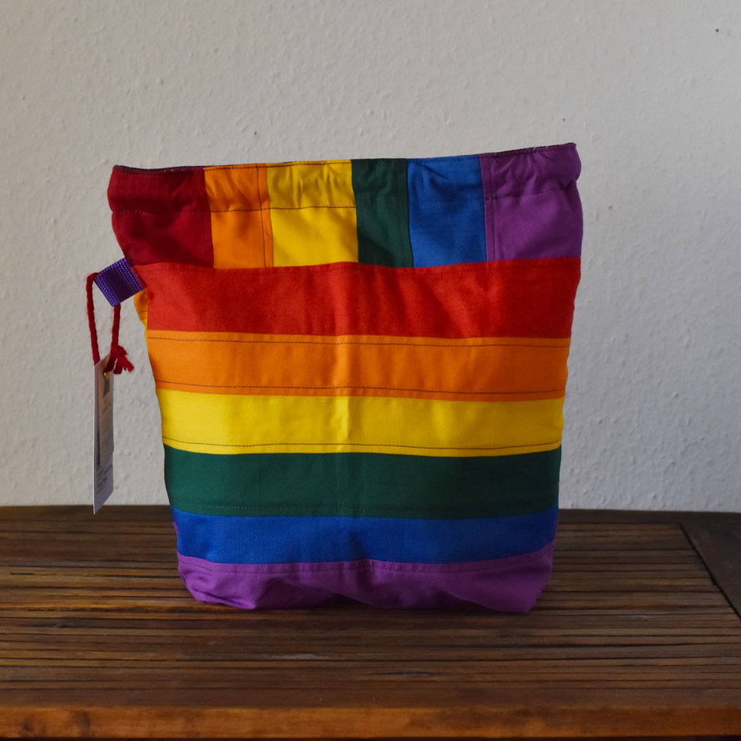 Strickprojektbeutel SCRAPPY PROJECTBAG LARGE  1.0 pride