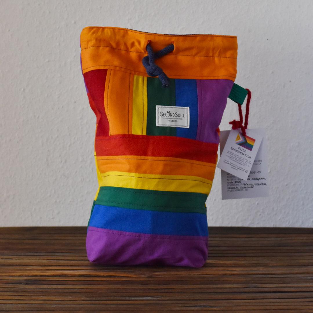 Strickprojektbeutel SCRAPPY PROJECTBAG MEDIUM 1.0 pride