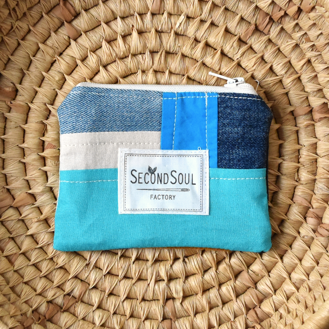 SCRAPPY MINI POUCH – OCEAN DRIVE