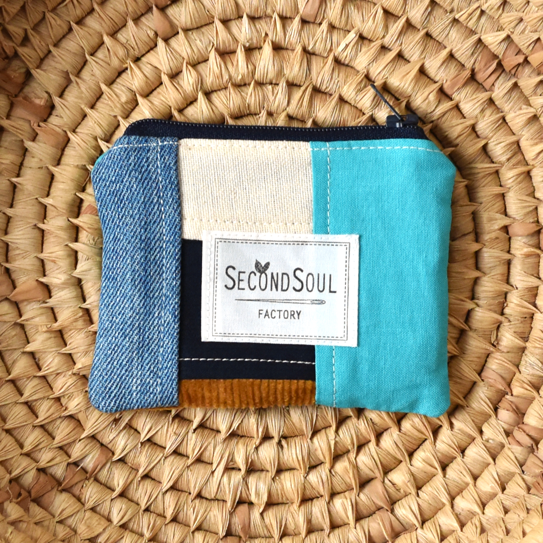 SCRAPPY MINI POUCH – OCEAN DRIVE