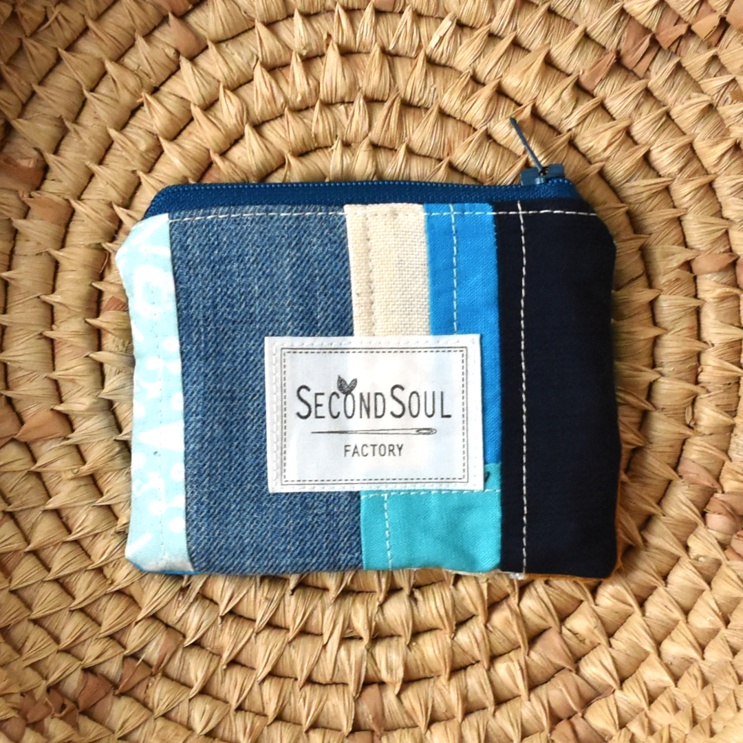 SCRAPPY MINI POUCH – OCEAN DRIVE