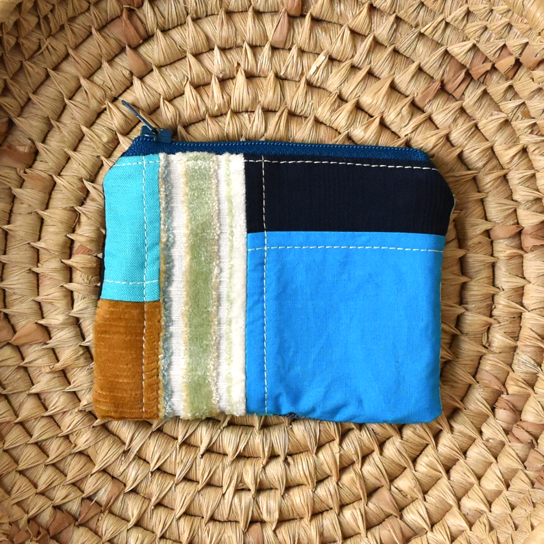 SCRAPPY MINI POUCH – OCEAN DRIVE