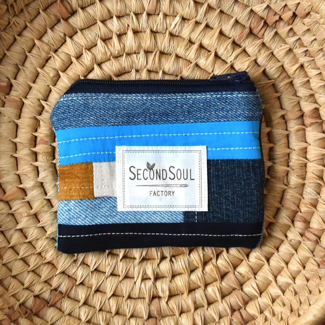 SCRAPPY MINI POUCH – OCEAN DRIVE