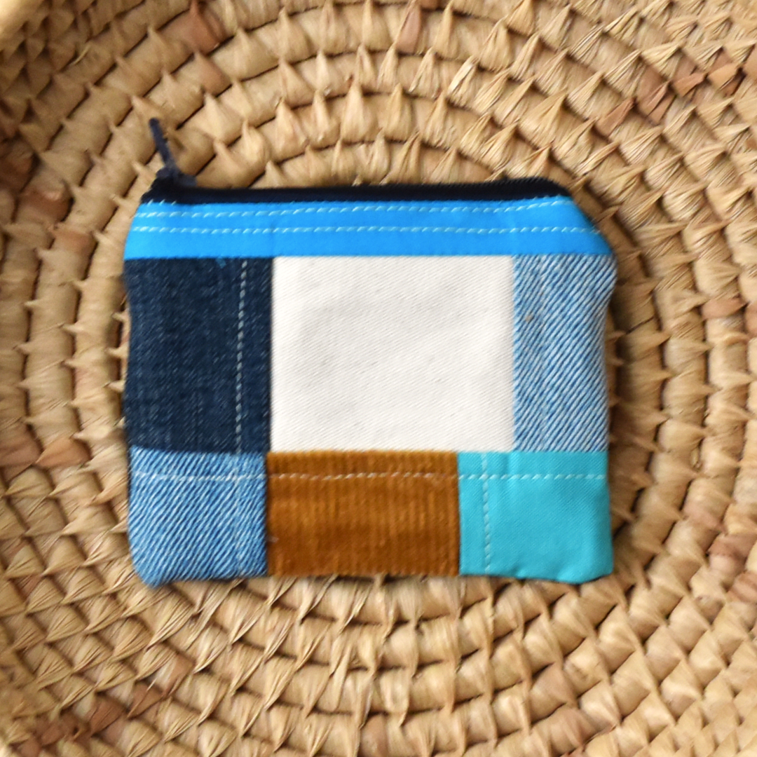 SCRAPPY MINI POUCH – OCEAN DRIVE