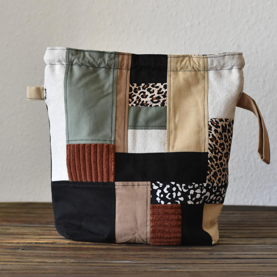 Strickprojektbeutel SCRAPPY PROJECTBAG LARGE  2.0 wild life