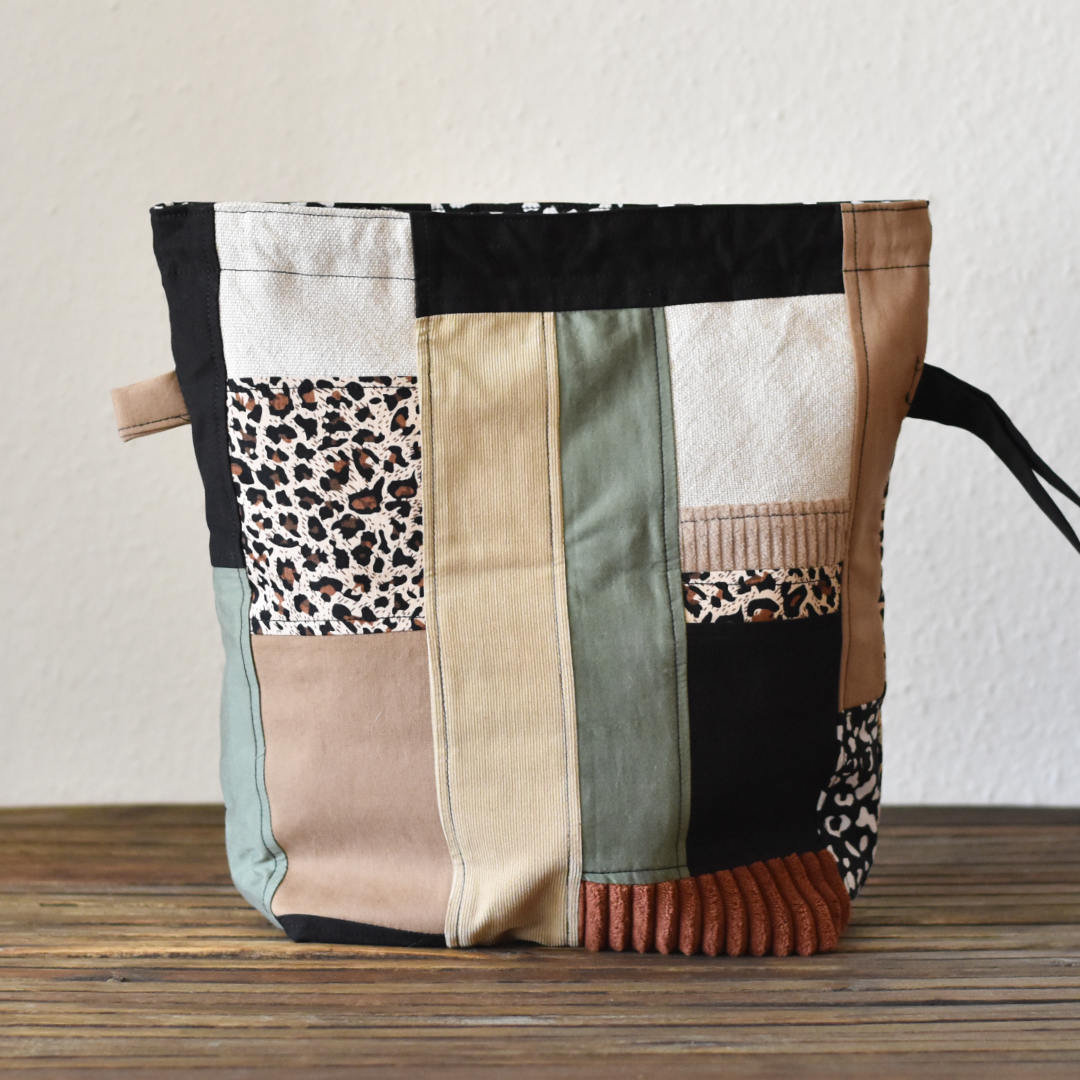 Strickprojektbeutel SCRAPPY PROJECTBAG LARGE  2.0 wild life