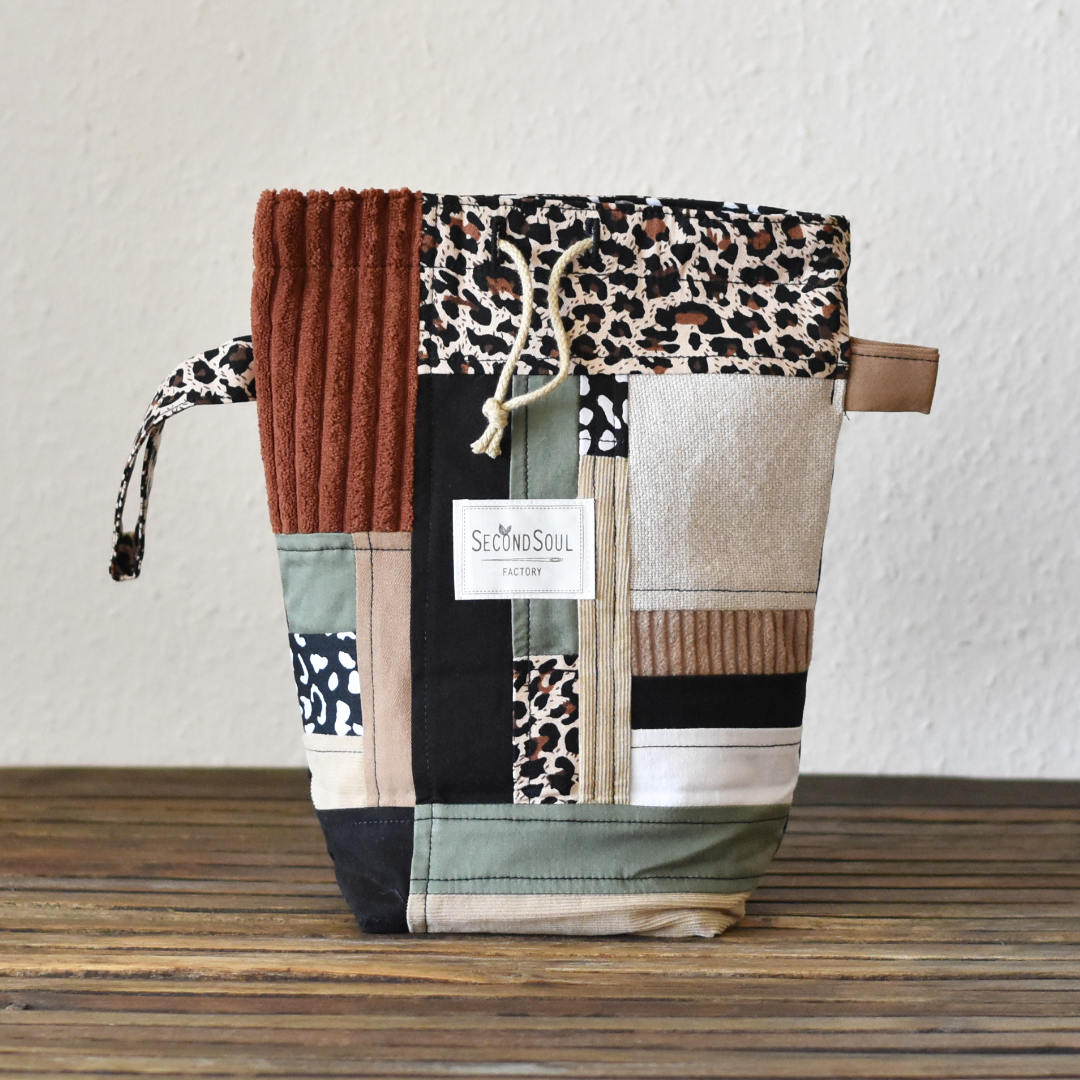 Strickprojektbeutel SCRAPPY PROJECTBAG SMALL 2.0 wild life