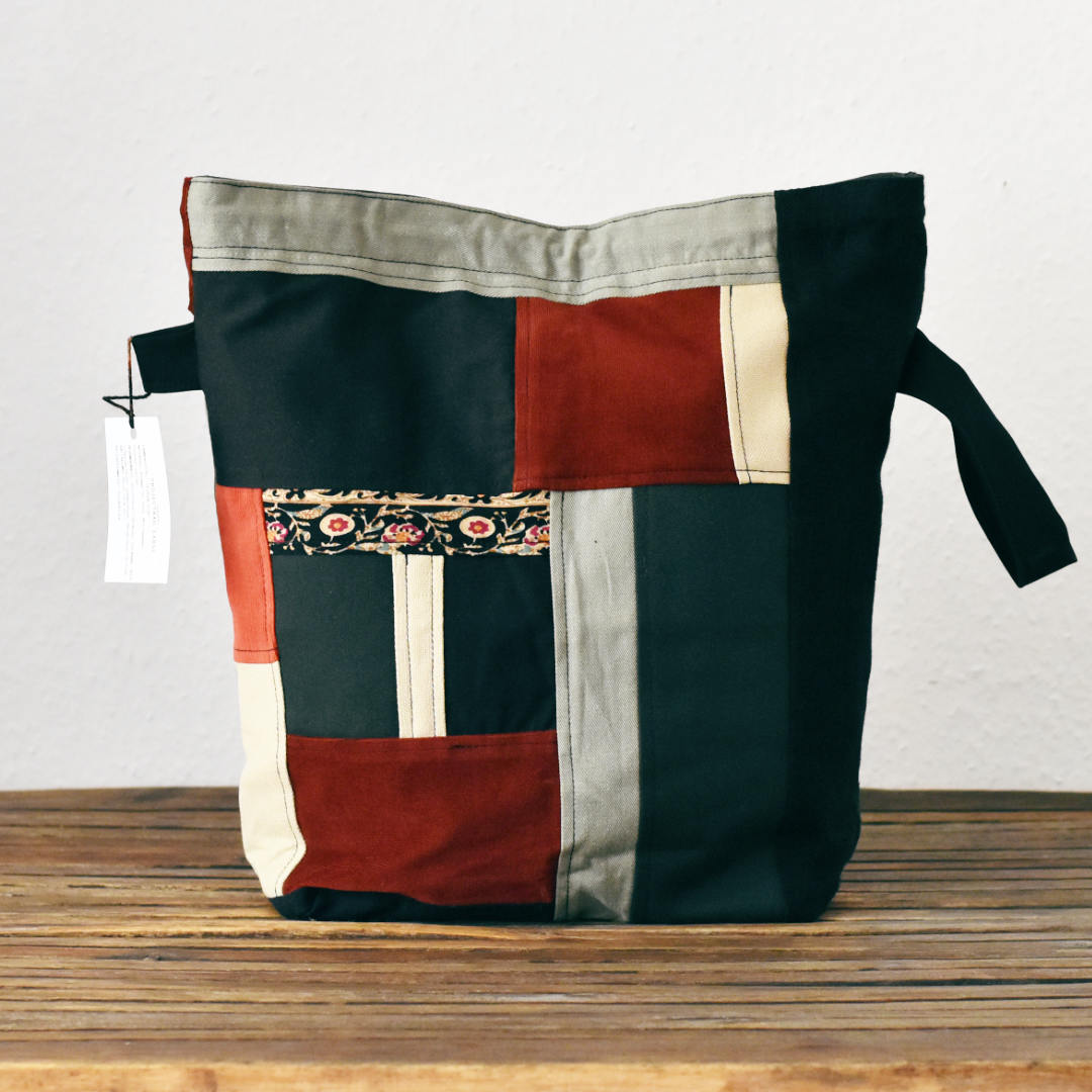 Strickprojektbeutel SCRAPPY PROJECTBAG LARGE  2.0 crimson night