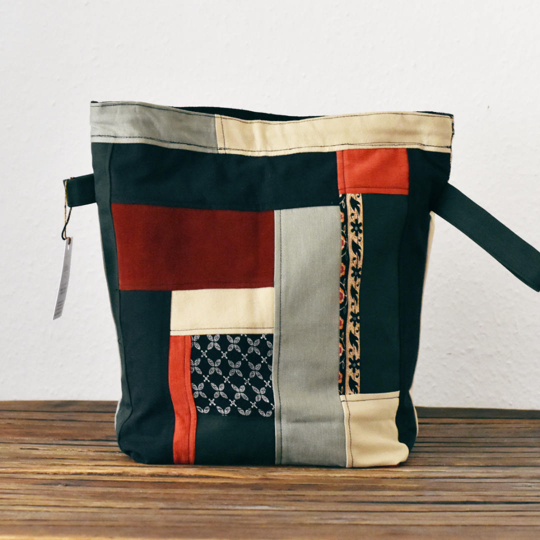 Strickprojektbeutel SCRAPPY PROJECTBAG LARGE  2.0 crimson night