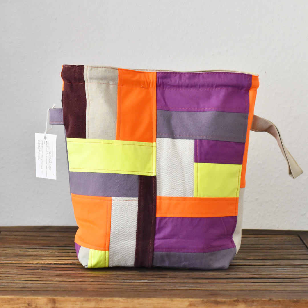 Strickprojektbeutel SCRAPPY PROJECTBAG LARGE  2.0 retro
