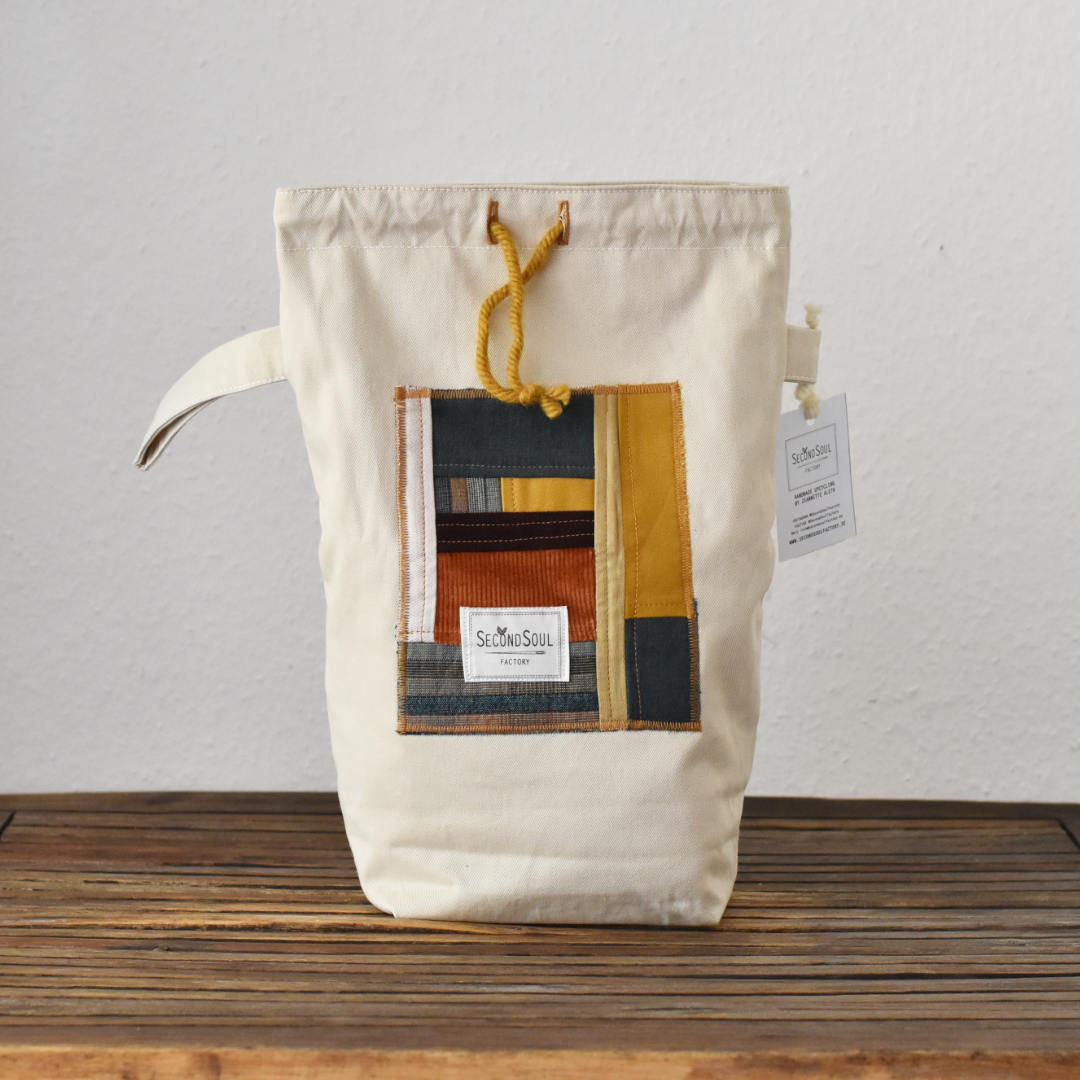 Strickprojektbeutel STAINED GLASS PROJECTBAG MEDIUM 2.0 hidden library