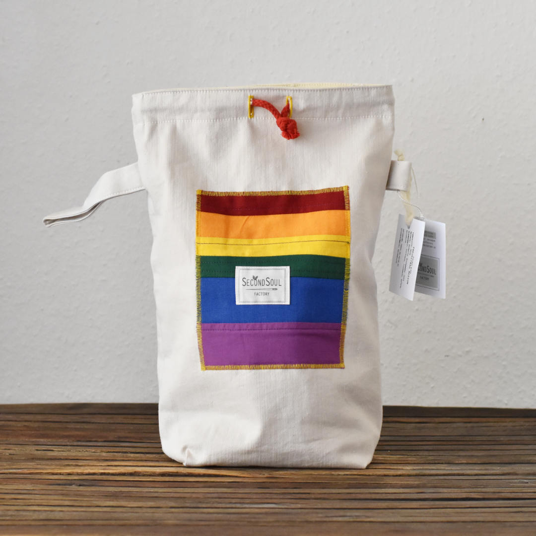 Strickprojektbeutel STAINED GLASS PROJECTBAG MEDIUM 2.0 pride