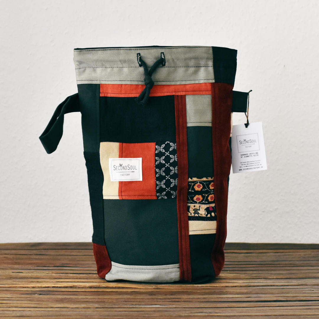 Strickprojektbeutel SCRAPPY PROJECTBAG MEDIUM 2.0 crimson night