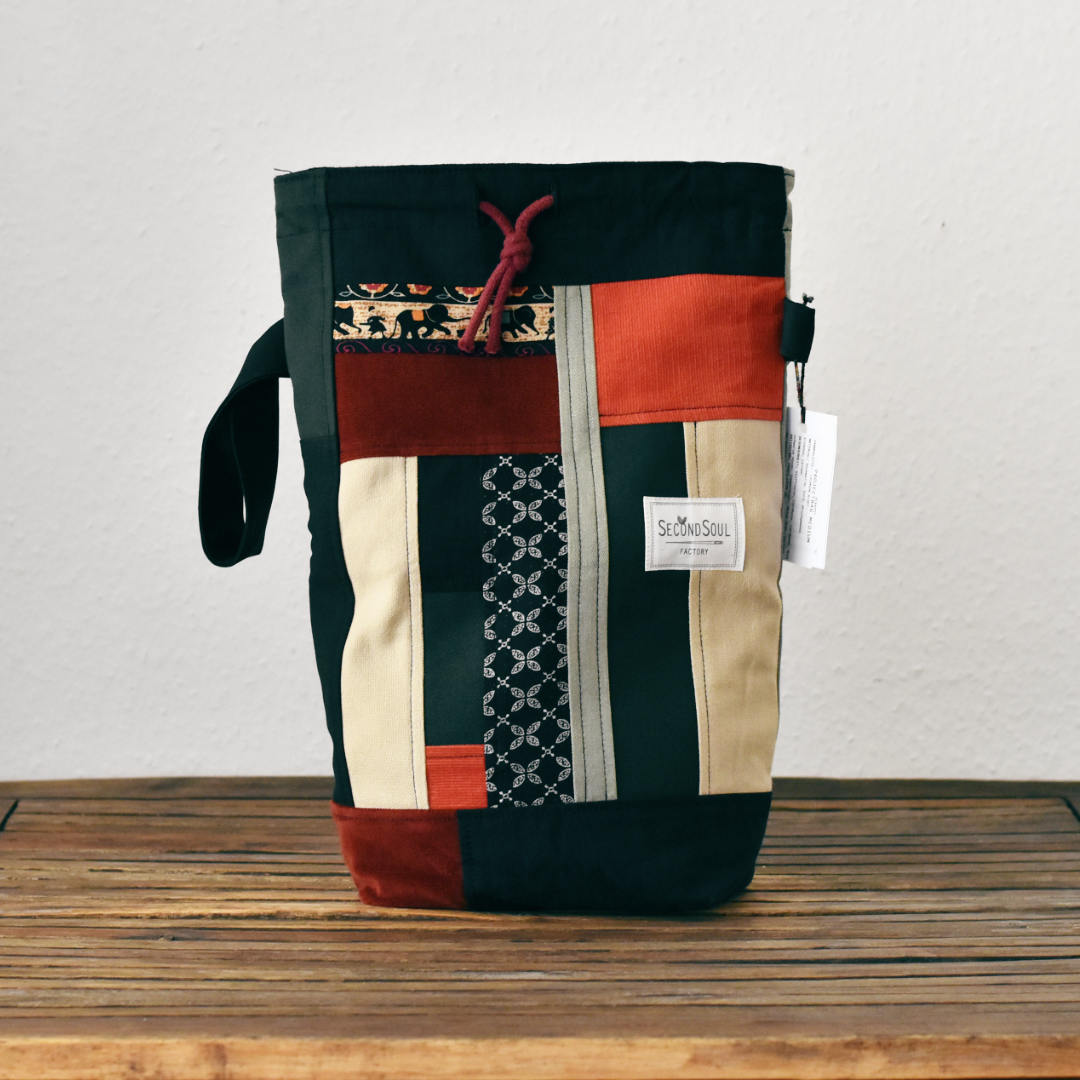 Strickprojektbeutel SCRAPPY PROJECTBAG MEDIUM 2.0 crimson night