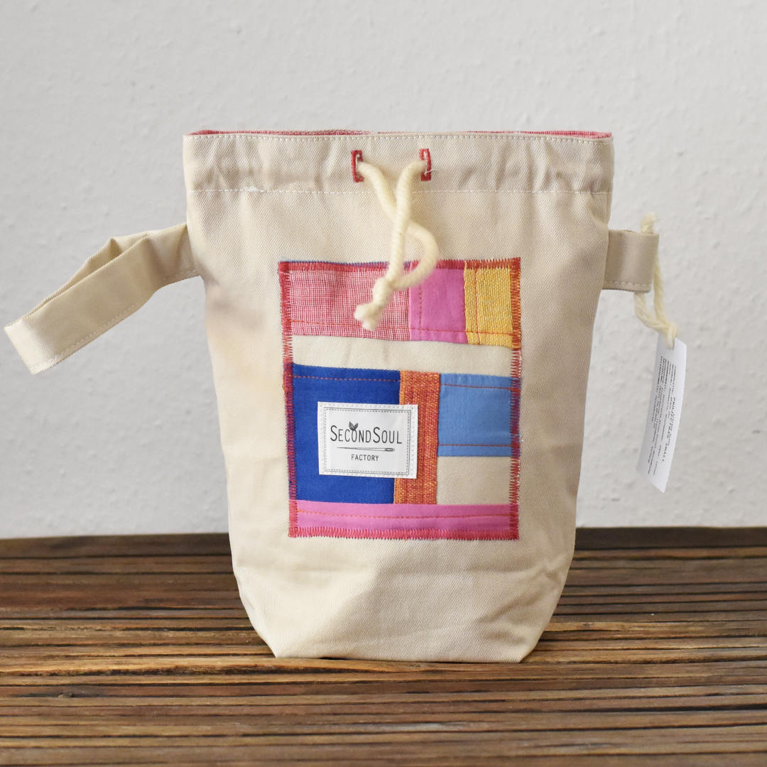Strickprojektbeutel STAINED GLASS PROJECTBAG SMALL 2.0 beach day