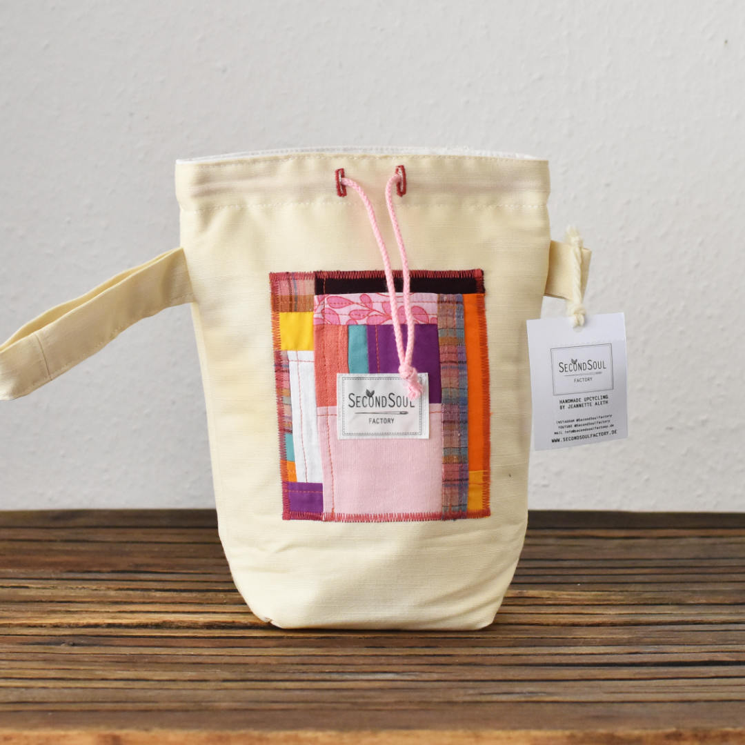 Strickprojektbeutel STAINED GLASS PROJECTBAG SMALL 2.0 spring bloom