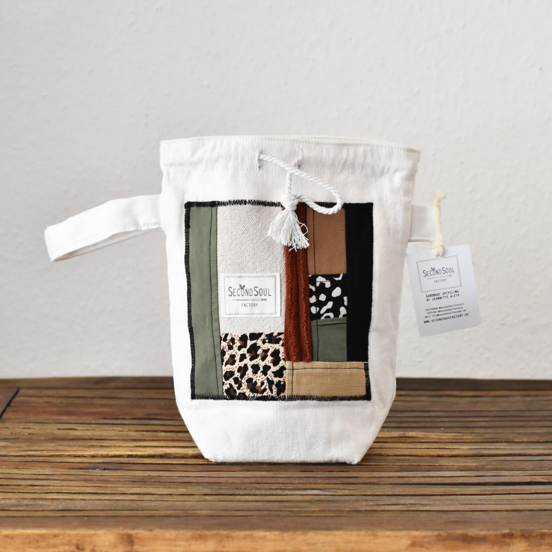 Strickprojektbeutel STAINED GLASS PROJECTBAG SMALL 2.0 wild life