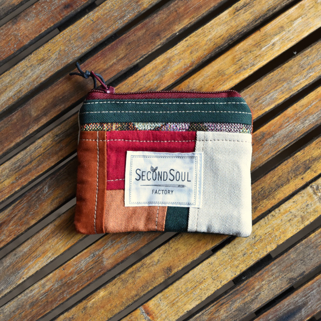 Mini Tasche SCRAPPY MINI POUCH falling leaves