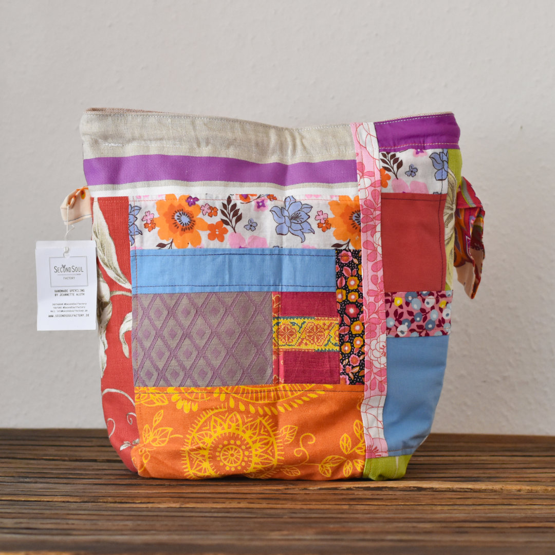 Strickprojektbeutel SCRAPPY PROJECTBAG LARGE  2.0 mix & match
