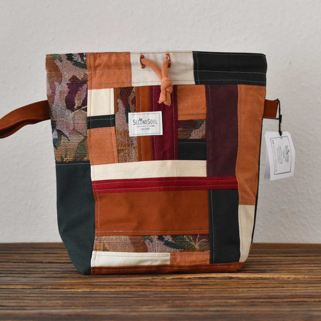 Strickprojektbeutel SCRAPPY PROJECTBAG LARGE  2.0 falling leaves