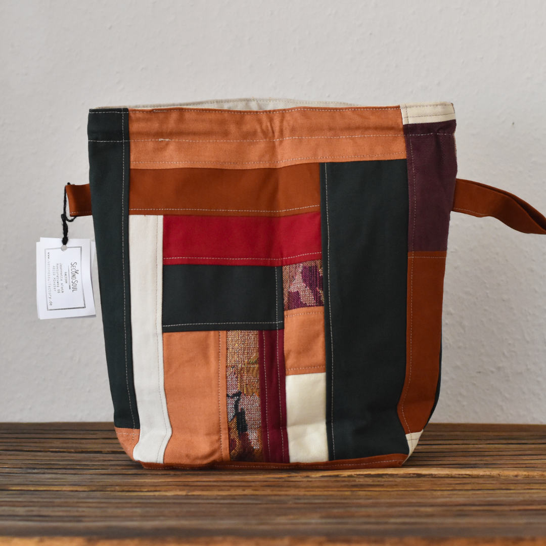 Strickprojektbeutel SCRAPPY PROJECTBAG LARGE  2.0 falling leaves