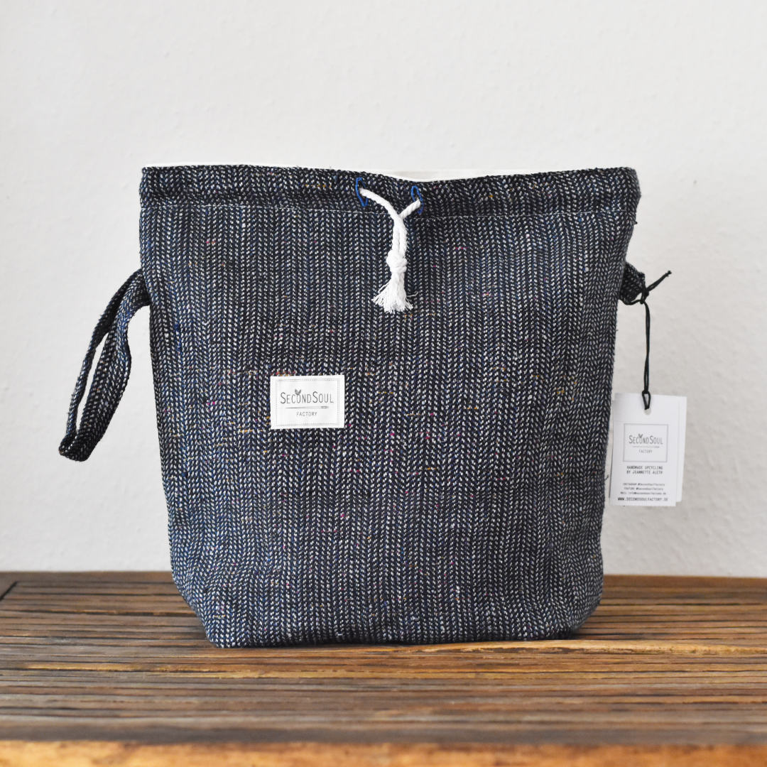 Strickprojektbeutel MONO PROJECTBAG LARGE  2.0 deep ocean
