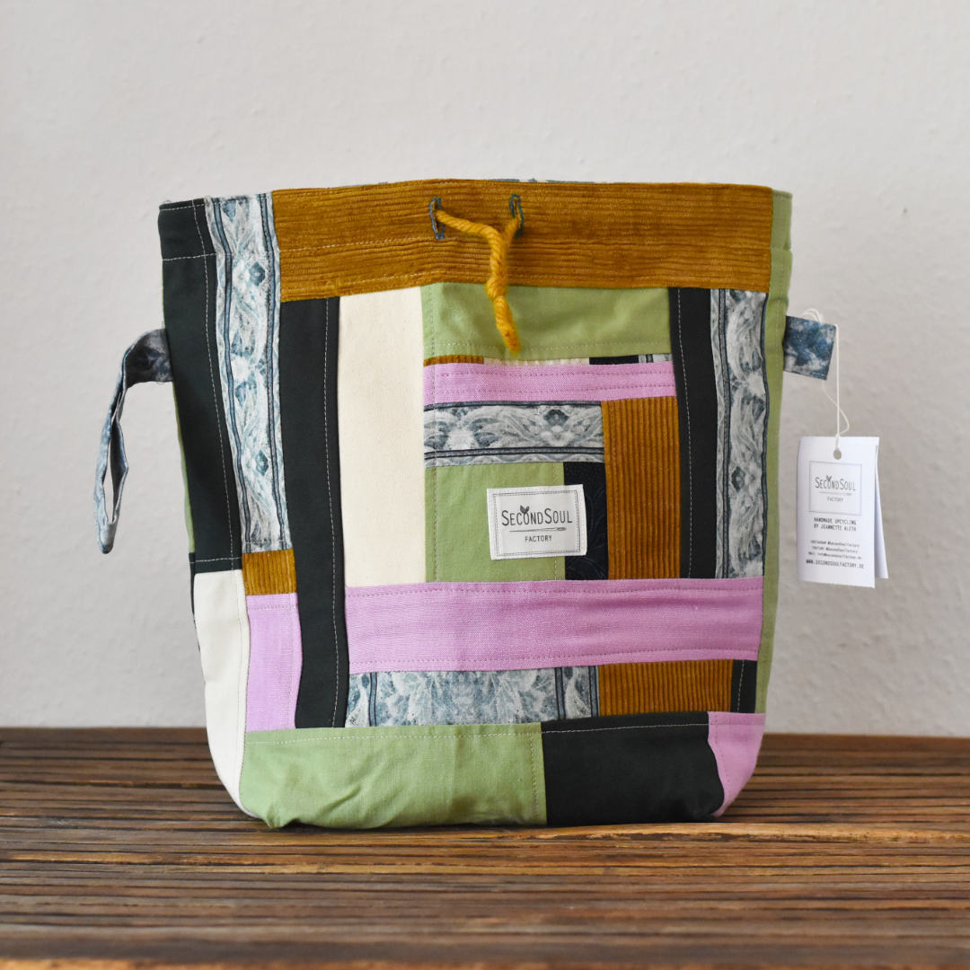 Strickprojektbeutel SCRAPPY PROJECTBAG LARGE  2.0 orchid greenhouse