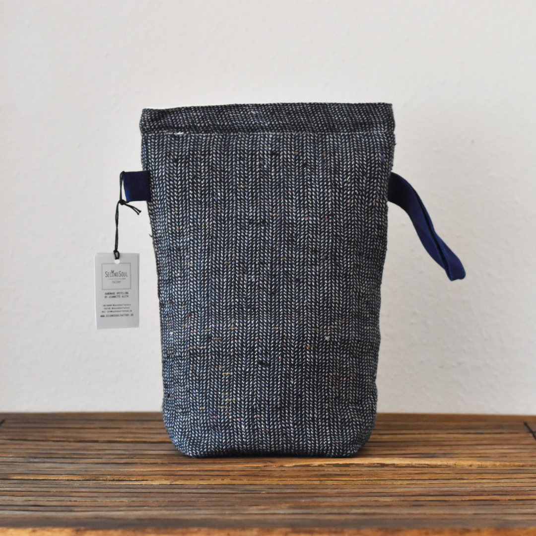 Strickprojektbeutel MONO PROJECTBAG MEDIUM 2.0 deep ocean