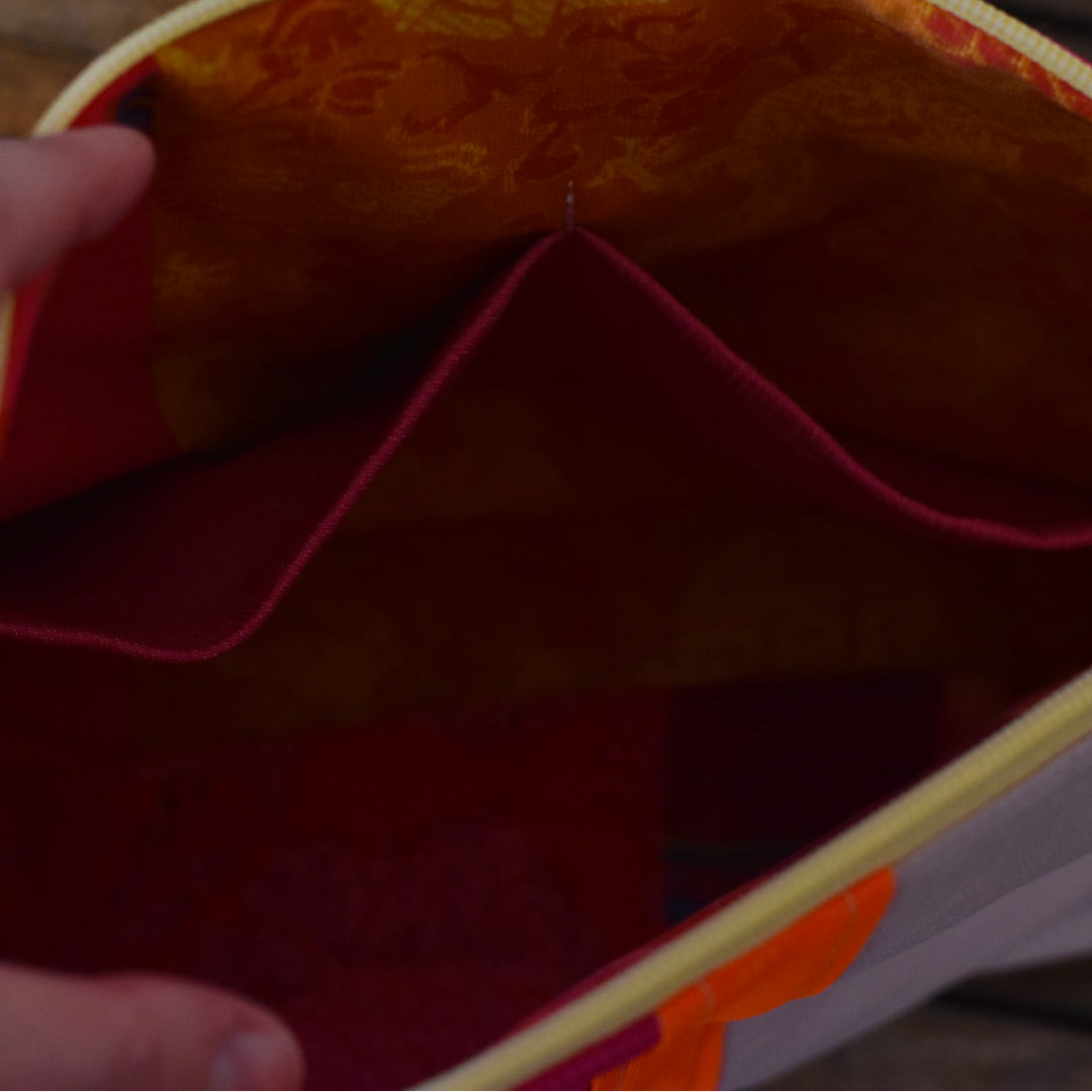 Zubehörtasche SCRAPPY HODGEPODGEBAG LARGE sunset pop – Bild 3