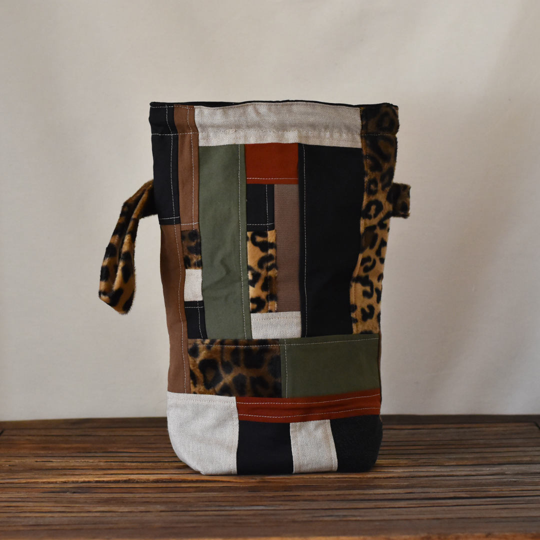 Strickprojektbeutel SCRAPPY PROJECTBAG MEDIUM wild life