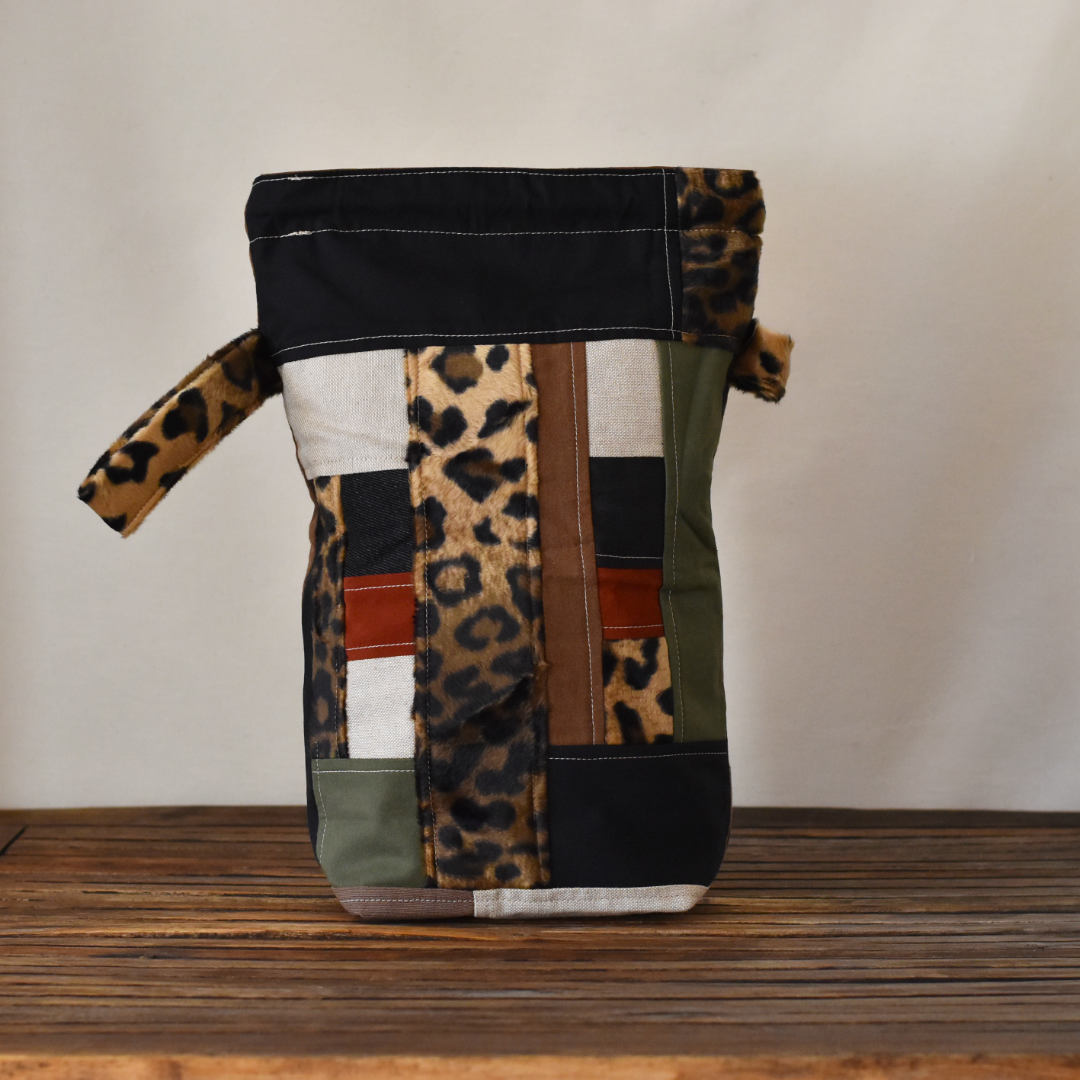 Strickprojektbeutel SCRAPPY PROJECTBAG MEDIUM wild life