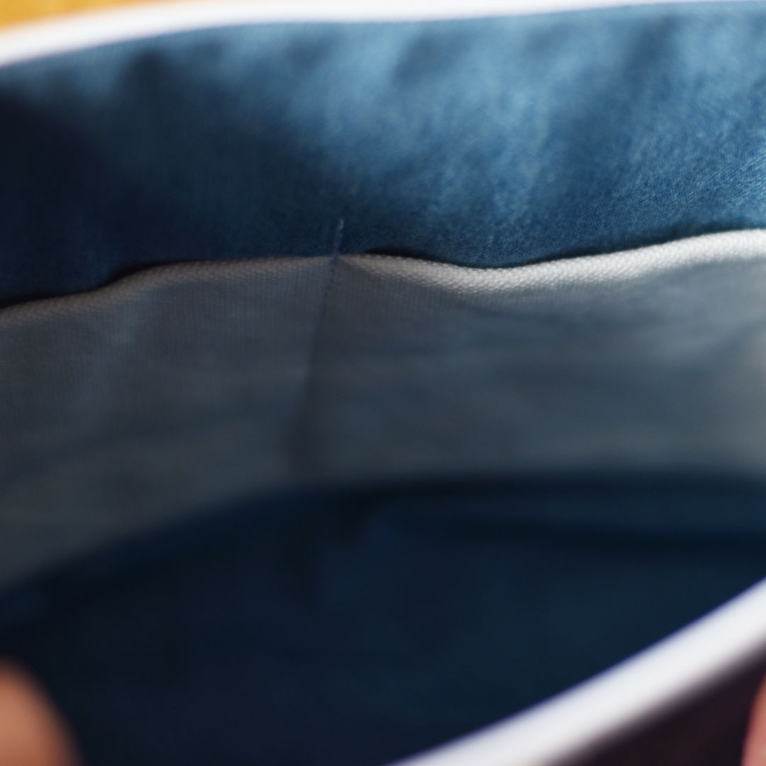 Zubehörtasche SCRAPPY HODGEPODGEBAG LARGE denim farmhouse – Bild 3