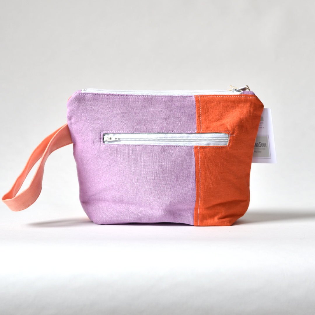 Zubehörtasche SCRAPPY HODGEPODGEBAG purple sunset