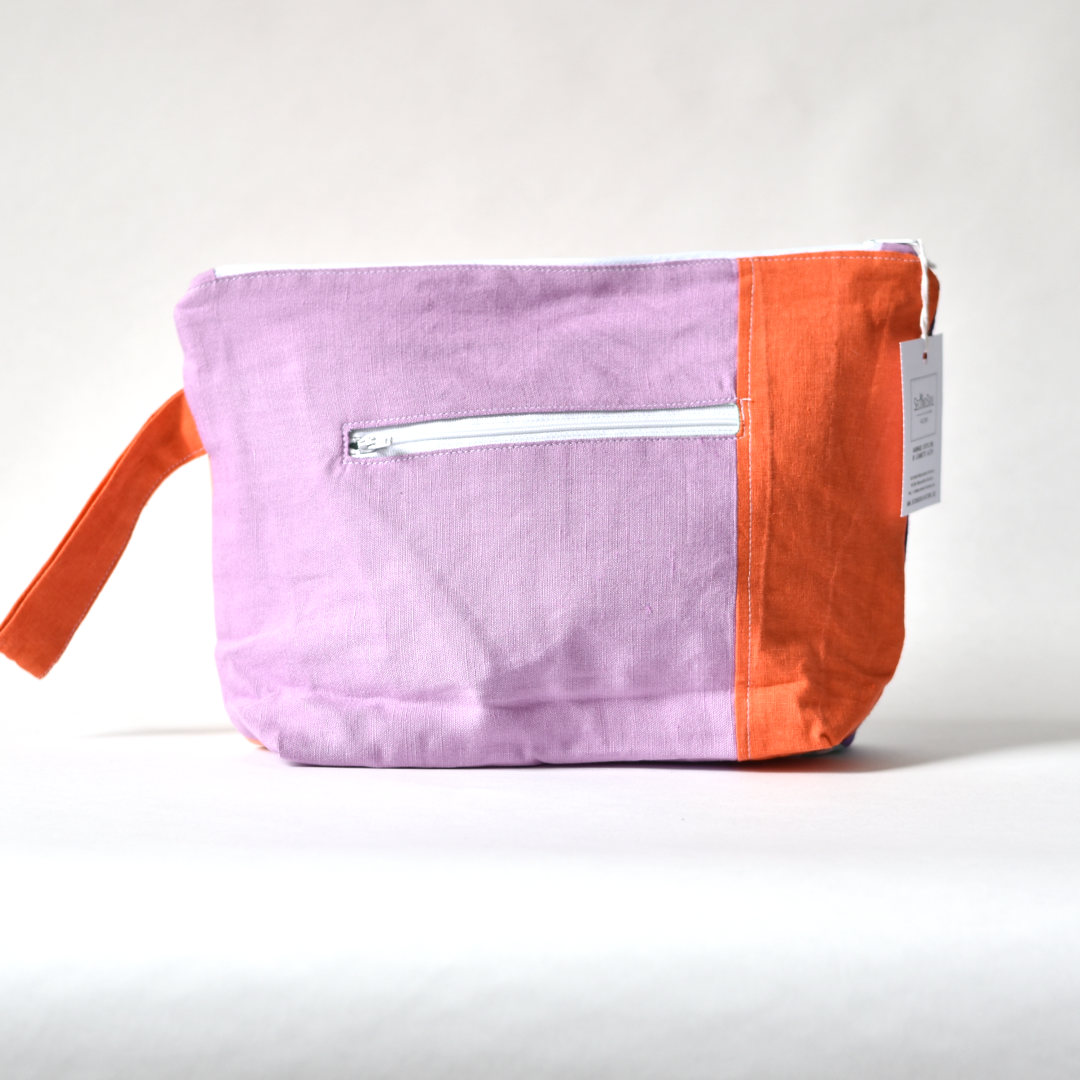 Zubehörtasche SCRAPPY HODGEPODGEBAG LARGE purple sunset