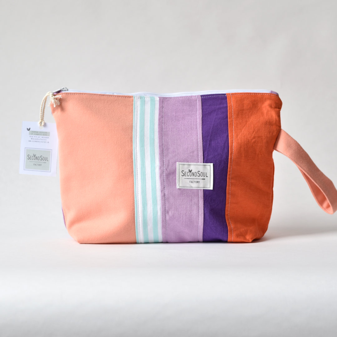 Zubehörtasche SCRAPPY HODGEPODGEBAG LARGE purple sunset