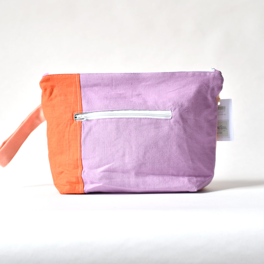Zubehörtasche SCRAPPY HODGEPODGEBAG LARGE purple sunset
