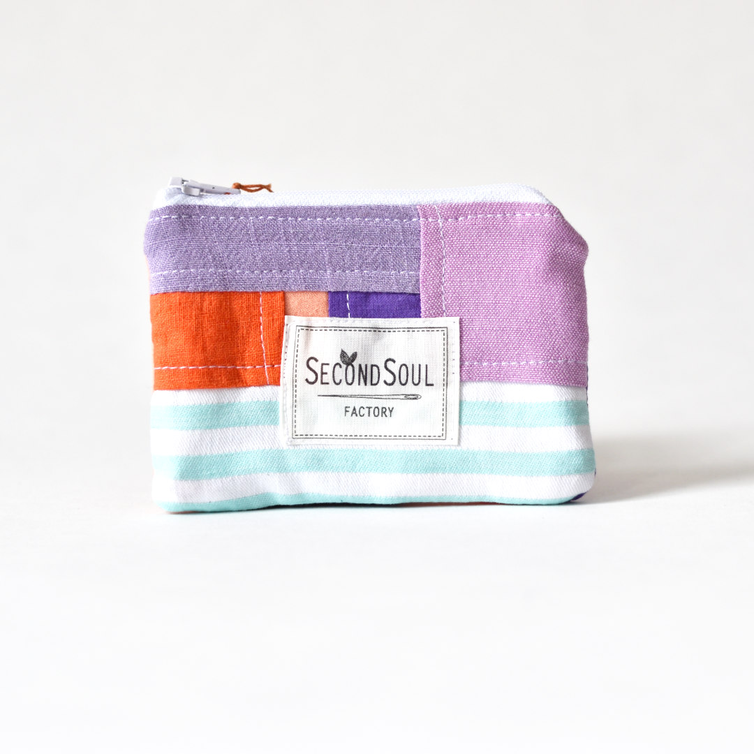 Mini Tasche SCRAPPY MINI POUCH purple sunset