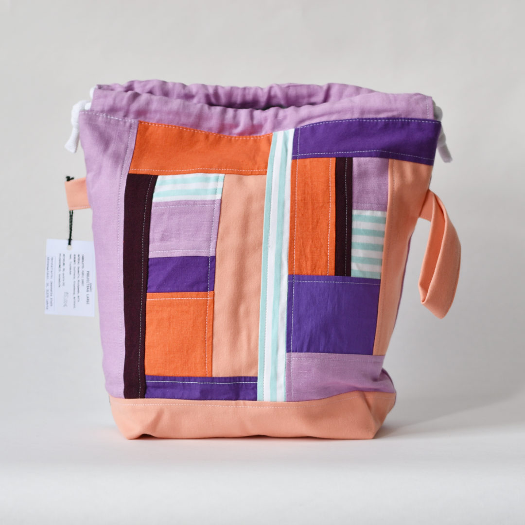 Strickprojektbeutel SCRAPPY PROJECTBAG LARGE purple sunset