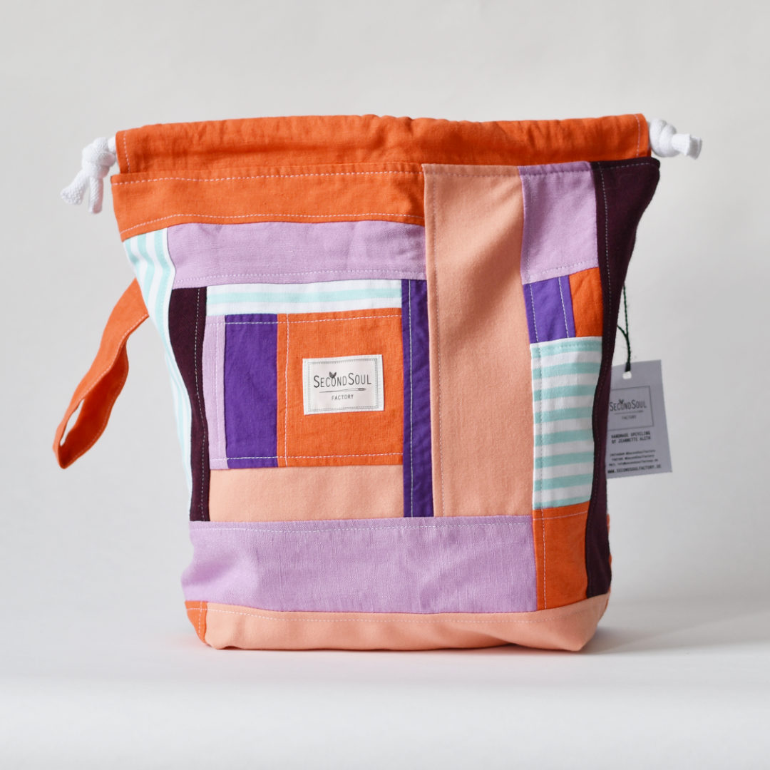 Strickprojektbeutel SCRAPPY PROJECTBAG LARGE purple sunset