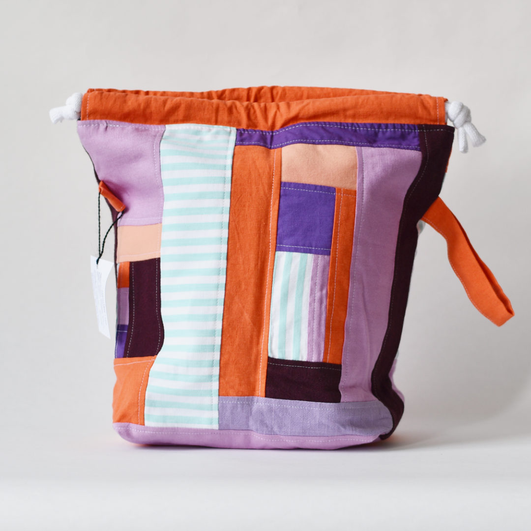 Strickprojektbeutel SCRAPPY PROJECTBAG LARGE purple sunset