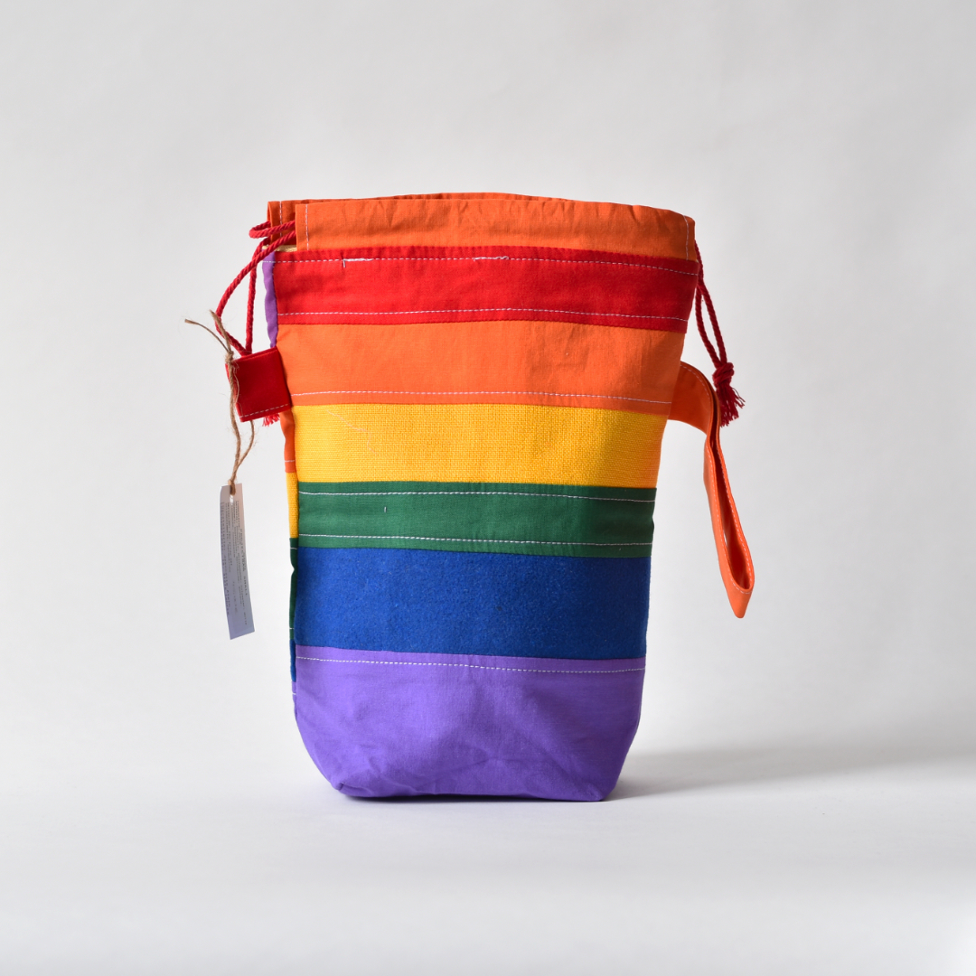 Strickprojektbeutel SRAPPY PROJECTBAG SMALL pride