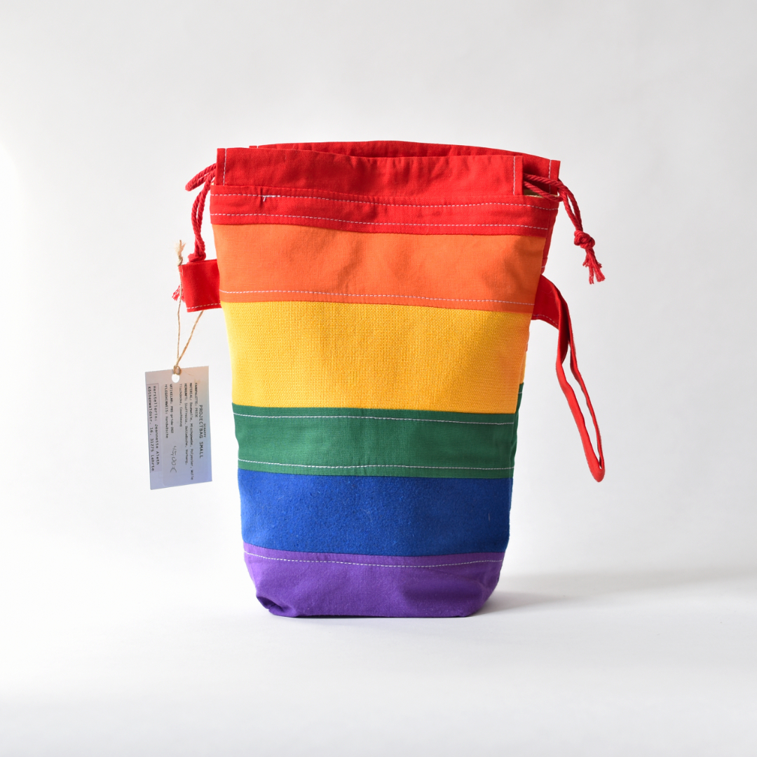 Strickprojektbeutel SRAPPY PROJECTBAG SMALL pride