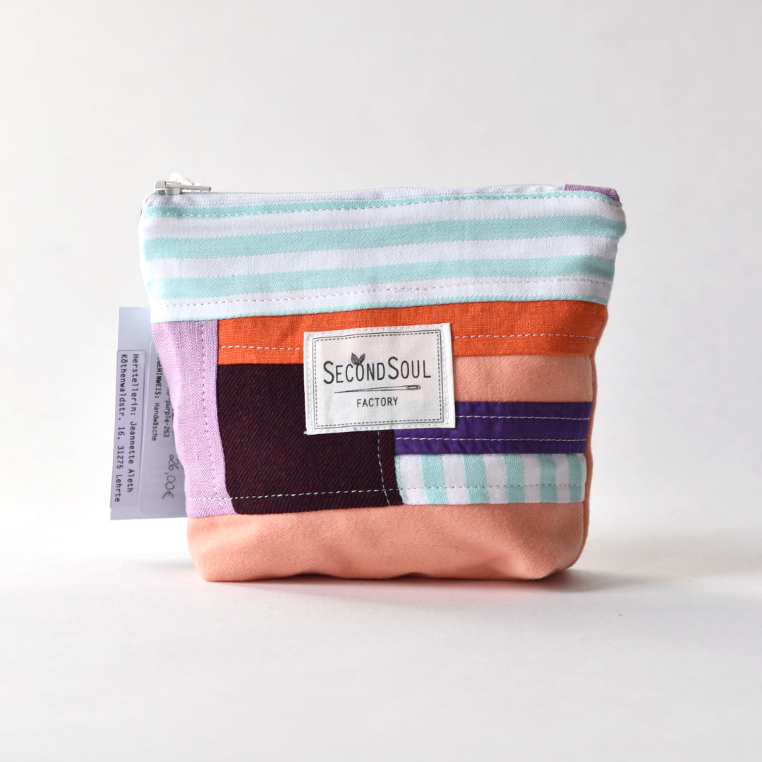 Zubehörtasche TINY SCRAPPY HODGEPODGEBAG purple sunset