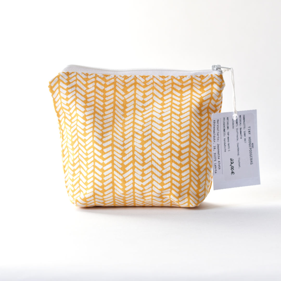 Zubehörtasche TINY MONO HODGEPODGEBAG sunny knit