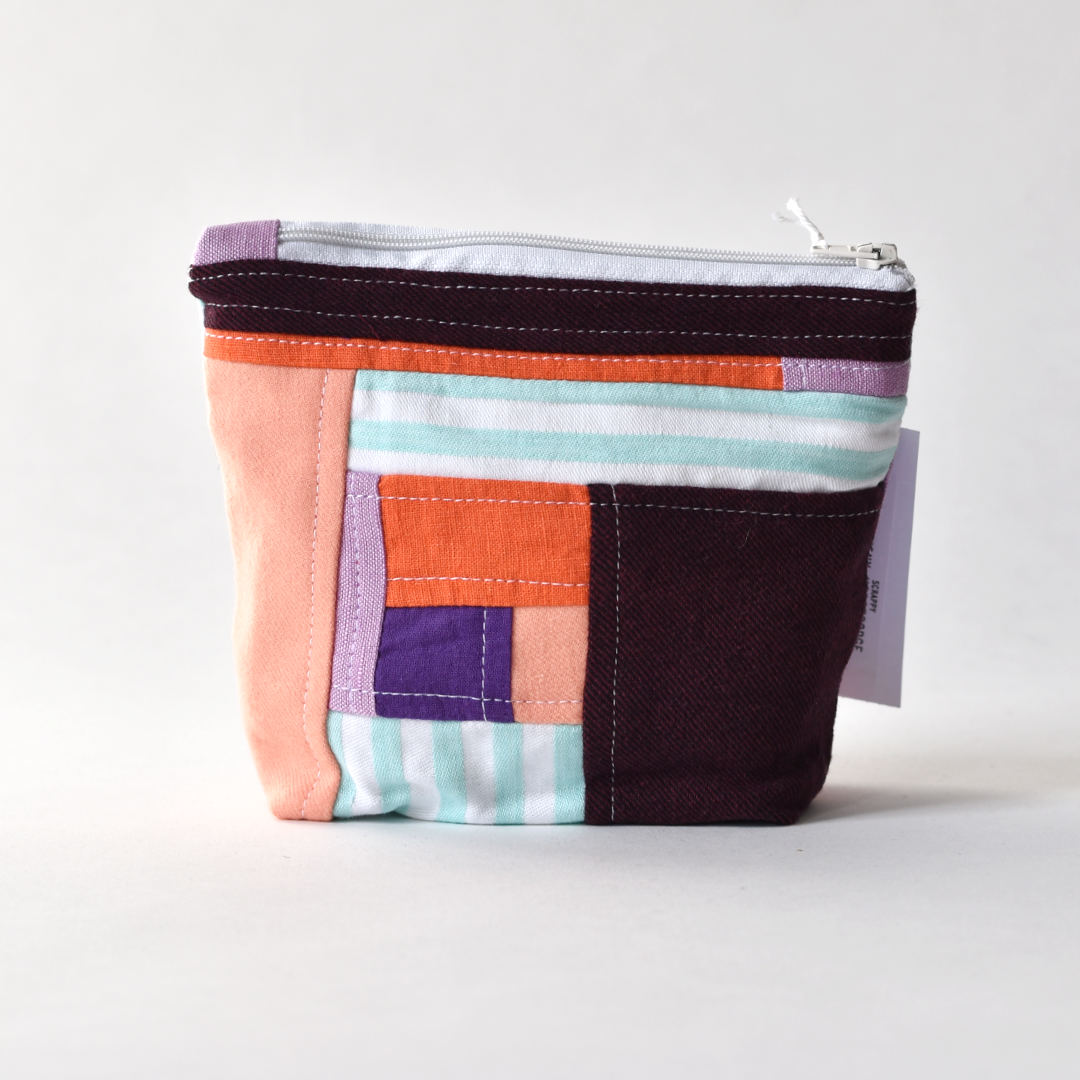 Zubehörtasche TINY SCRAPPY HODGEPODGEBAG purple sunset