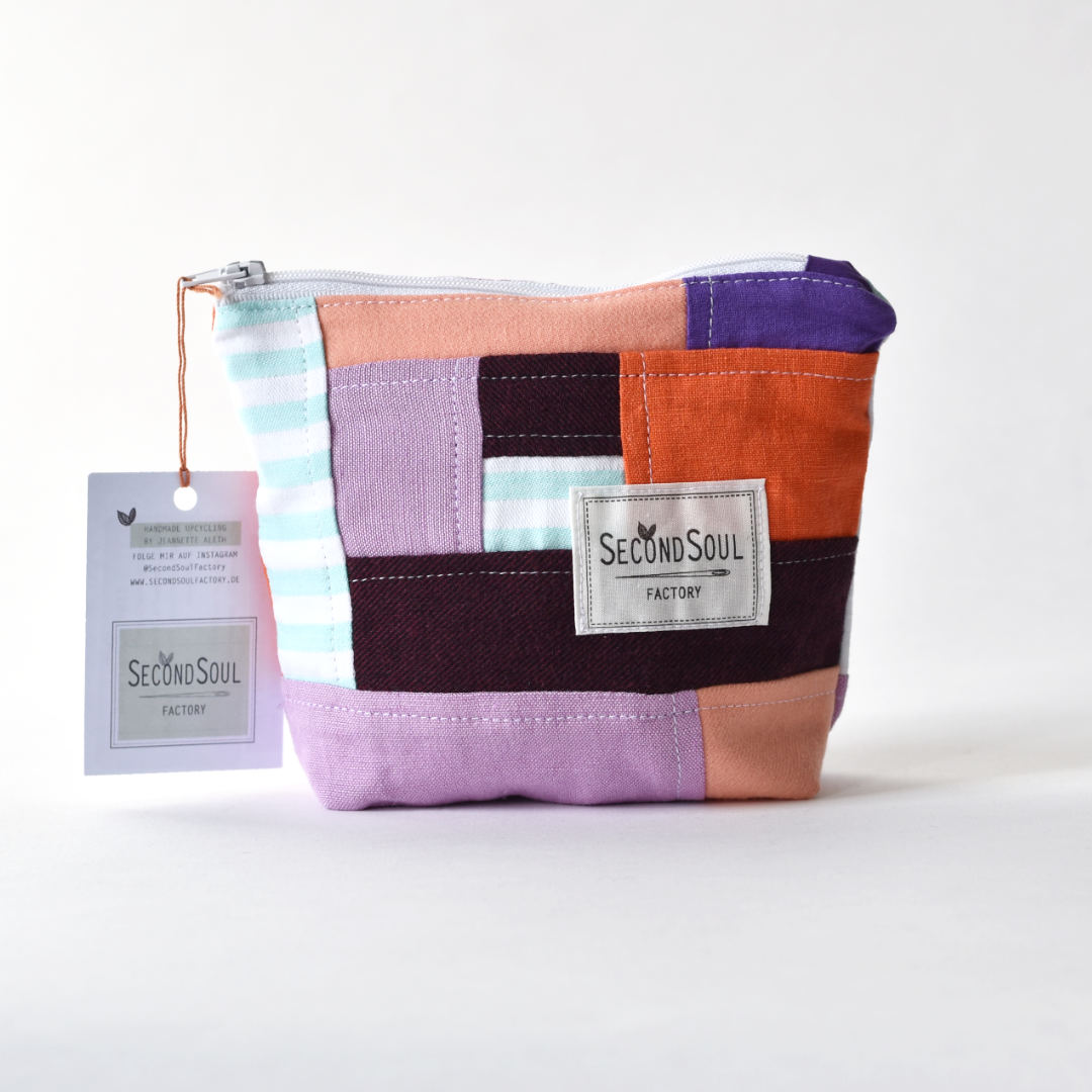 Zubehörtasche TINY SCRAPPY HODGEPODGEBAG purple sunset