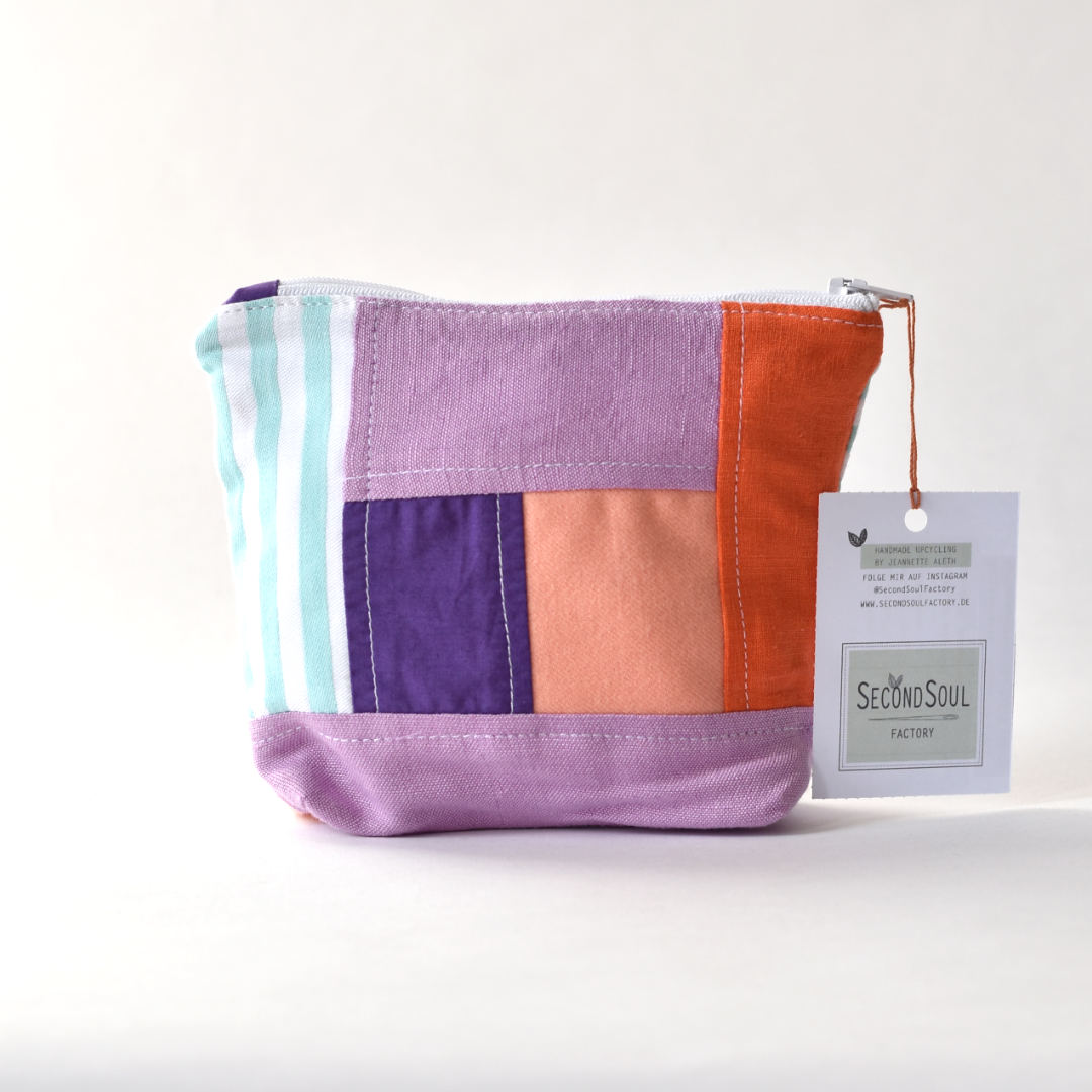 Zubehörtasche TINY SCRAPPY HODGEPODGEBAG purple sunset