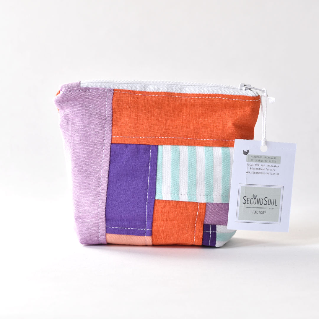 Zubehörtasche TINY SCRAPPY HODGEPODGEBAG purple sunset