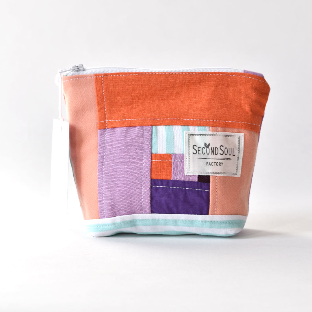 Zubehörtasche TINY SCRAPPY HODGEPODGEBAG purple sunset