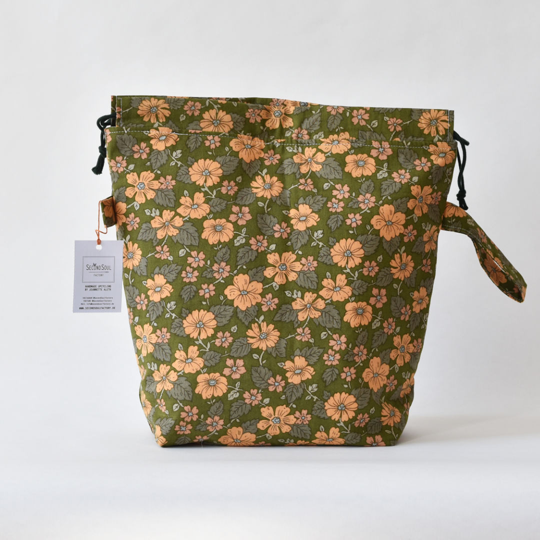 Strickprojektbeutel MONO PROJECTBAG LARGE  daisies